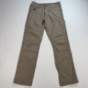 Kuhl‎ Radikl Pants Mens 30x31* Khaki Straight 7-Pockets Stretch Hiking Outdoor